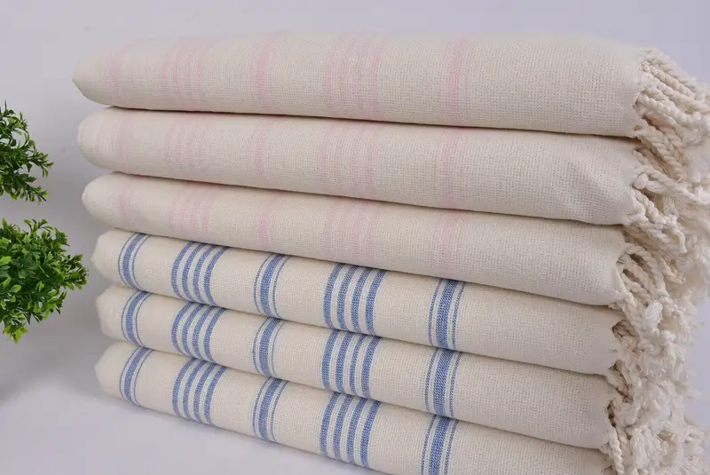 Custom Wedding Gifts, Valentines Day Gift For Her, Spa Gift, 64x40 Cotton Striped Towel, Sand-free towel, Custom Bath Towel, Beach Towel Bulk - 3