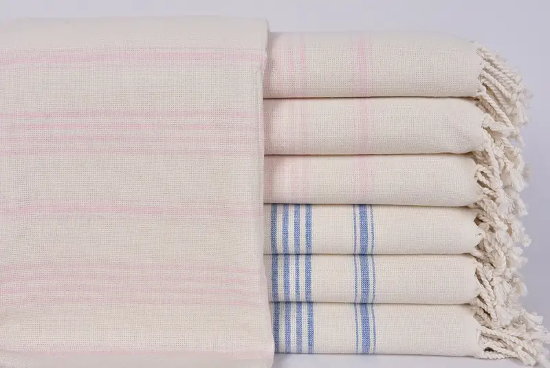 Custom Wedding Gifts, Valentines Day Gift For Her, Spa Gift, 64x40 Cotton Striped Towel, Sand-free towel, Custom Bath Towel, Beach Towel Bulk - 1