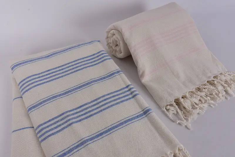 Custom Wedding Gifts, Valentines Day Gift For Her, Spa Gift, 64x40 Cotton Striped Towel, Sand-free towel, Custom Bath Towel, Beach Towel Bulk - 7