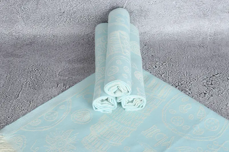 28x20 Cotton Italian Symbols Design Towel, Turkish Hand Towel, Turkish Tea Towel, Personalized Gift, Bridal Shower Gifts, Summer Towel, Summer Gift - 8
