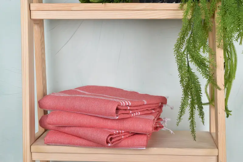 70x40 Cotton Striped Towel, Customized Towels, Wedding Favors, Turkish beach towel with fringe, Bridesmaid Towel, Custom Towel, Turkish hand towel - 7