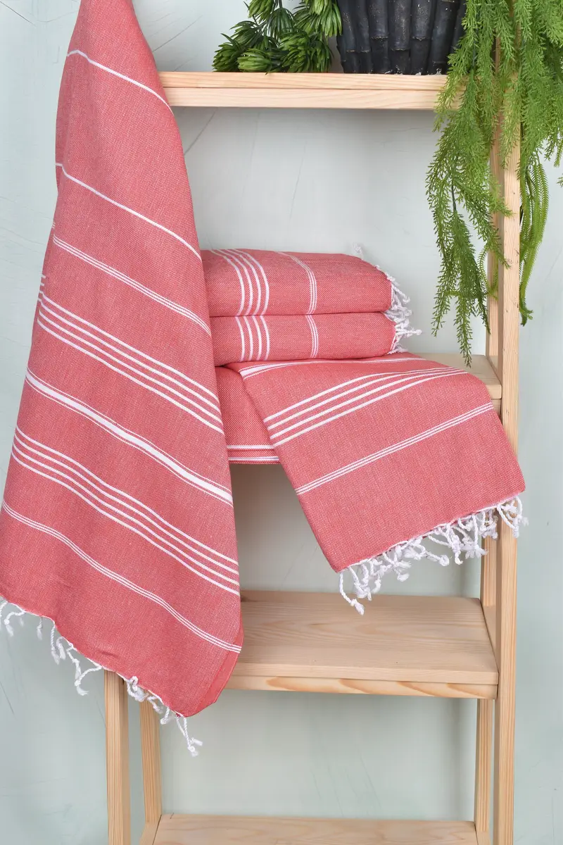 70x40 Cotton Striped Towel, Customized Towels, Wedding Favors, Turkish beach towel with fringe, Bridesmaid Towel, Custom Towel, Turkish hand towel - 6