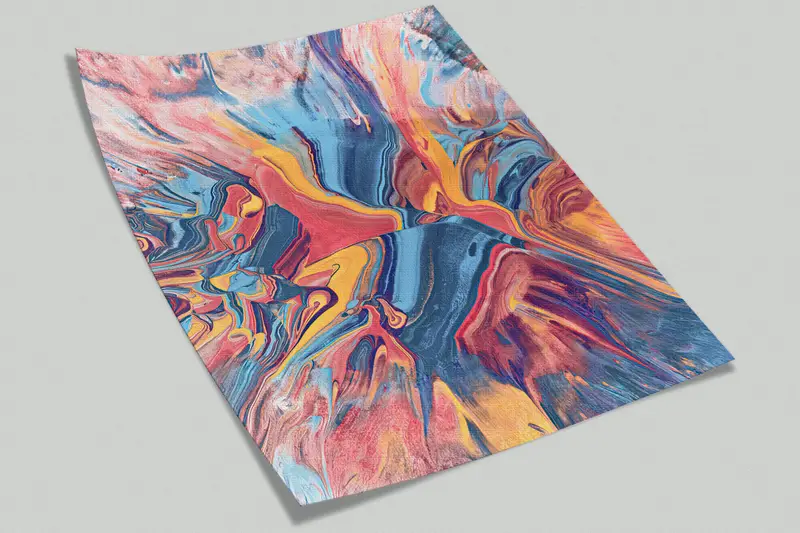Colorful Abstract Wall Painting,Colorful,Custom Wall Paper,Wall Paper Peel and Stick,Modern Wall Paper,Modern Wall Mural, - 5