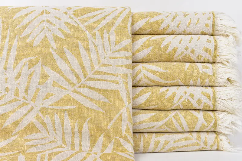 Luxury towel, Bachelorette Favor, Beach Towel Gift, Bachelorette Party Gifts, 64x40 Cotton Floral Patterned Towel, Embroidered Turkish Towel - 1