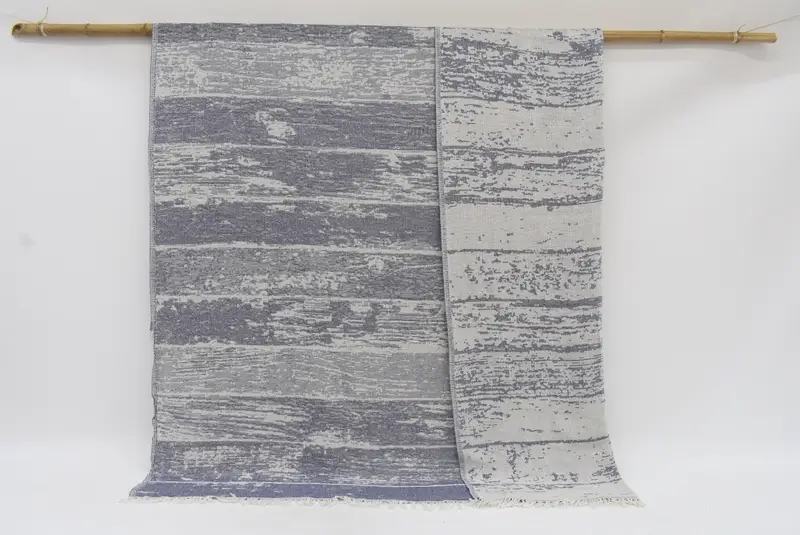 Boho -Wurfdecke, Monogrammdecke, benutzerdefinierte Decke, Duschvorhang, 84x64 Baumwoll -Tarntuch, erster Geschenk des Hochzeitstags, Geburtstagsgeschenk - 1