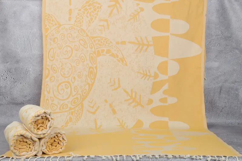 70x40 Pamuklu Kaplumbağa Tasarım havlu, el yapımı hediye, hızlı kuru plaj havlusu, ev dekorasyonu havlu, monogramlı plaj havlusu, lüks Türk Banyo Havlusu