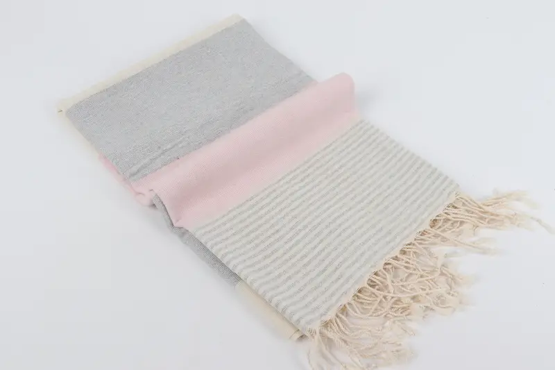 Organic Turkish towel, Custom Wedding Gifts, Quick-dry towel, Custom Turkish Towel, Bulk Order Towel, 68x40 Cotton Striped Towel, Christmas Favors - 6