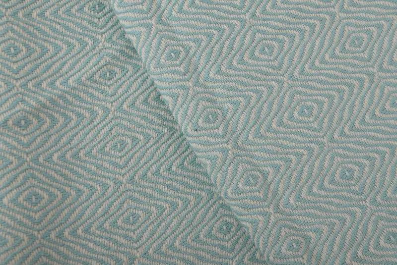 Bridesmaid Gifts, Gift For Bride, 70x40 Cotton Zigzag Diamond Towel, Beach Theme Wedding Gift, Custom Gift, Monogram Beach Towel, Gym Towel - 5