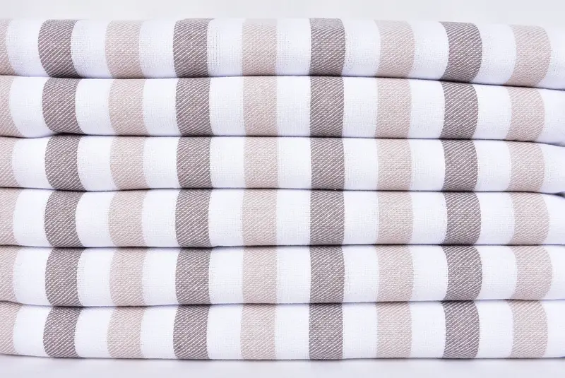 Bachelorette Favor, Turkish Towel Personalized, Best Beach Towel, Wedding Favors, Personalized Bridesmaid Gift, 70x40 Cotton Striped Towel - 2