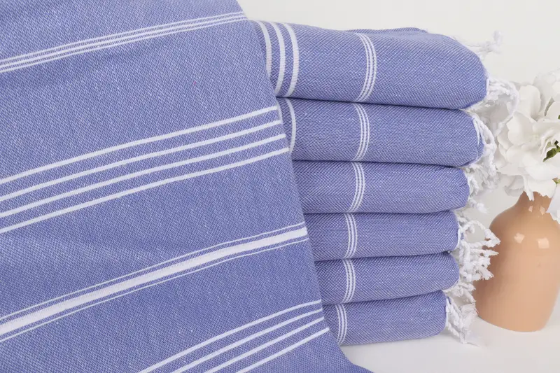 Organic Towel, Handmade Gift, Bridesmaid Gift Towel, Bachelorette Party Gifts, 70x40 Cotton Striped Towel, Unique Wedding Gift, Gift For Him - 1