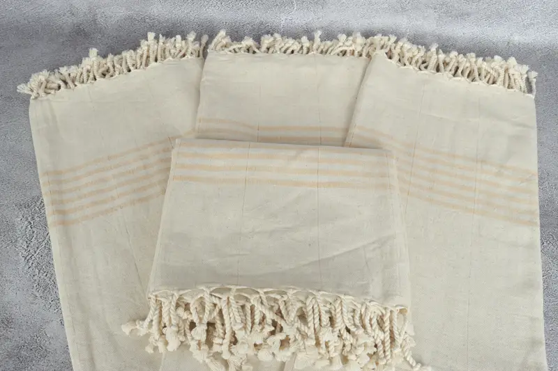 Mother Of The Groom Gift, Custom Towel, Organic cotton Turkish peshtemal towel, Wedding Favors, Guest Towel, 68x36 Linen Striped Towel, Gift For Him - 4