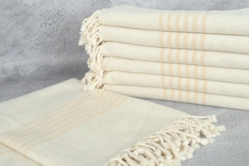 Mother Of The Groom Gift, Custom Towel, Organic cotton Turkish peshtemal towel, Wedding Favors, Guest Towel, 68x36 Linen Striped Towel, Gift For Him - 2