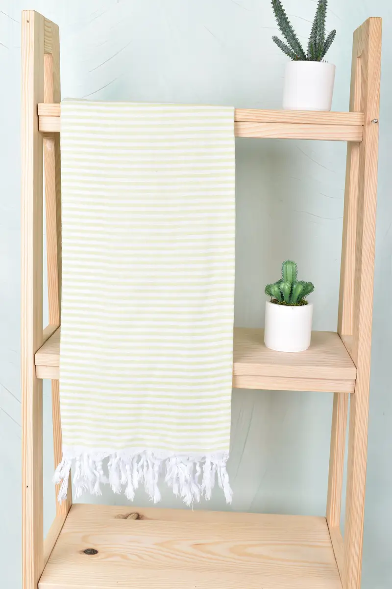 Embroidered Towel, Valentines Day Gift For Him, Hammam Towel USA, 68x36 Cotton Striped Towel, Handwoven Turkish Towel, Quick-dry towel, Luxury towel - 8