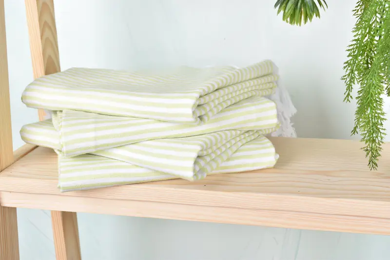 Embroidered Towel, Valentines Day Gift For Him, Hammam Towel USA, 68x36 Cotton Striped Towel, Handwoven Turkish Towel, Quick-dry towel, Luxury towel - 7