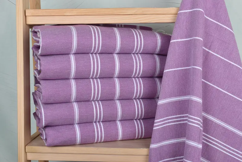 40x24 Cotton Striped Towel, Bulk Order Towel, Best Wedding Gift, Kitchen Towel, Personalized Gifts, Summer Gift, Gift For Bride, Wedding Favors - 1