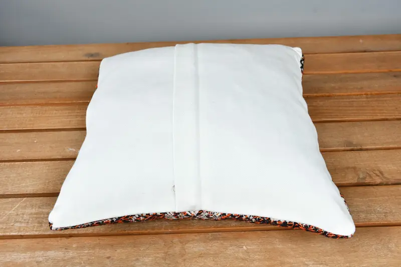 Gemütliches Wurfkissen, Kissen, 12x12 Orangenkissenschein, Innenarchitektin Kissen, Kissenschein, Kissen für Couch, Geschenkkissen - 5