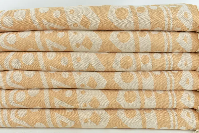 Custom Wedding Gift, 70x40 Cotton Round Pattern Towel, Bachelorette Party Decorations, Holiday Towel, Beach Towel Gift, Valentines Day Gift For Him - 4