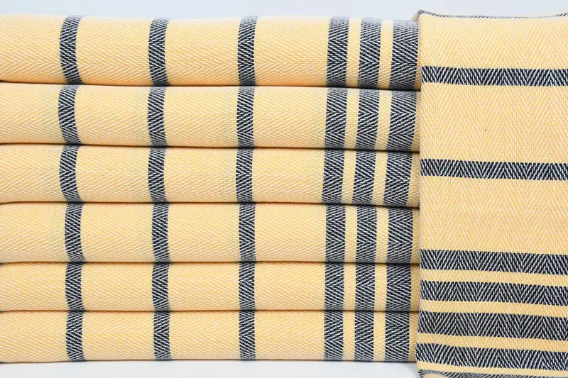 Familiengeschenk, 40x20 Baumwoll Zick Zack -Handtuch, personalisiertes Geschenk, Custom Handtuch, Girl Trip Party Gunst, türkisches Handtuchmonogramm, Badezimmertücher - 1