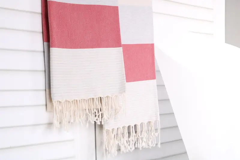 Hammam towel, Birthday Gift, Gift For Him, Bachelorette Beach Towel, Turkish Beach Towel Bulk, Large Turkish Towel, 68x40 Cotton Striped Towel - 8