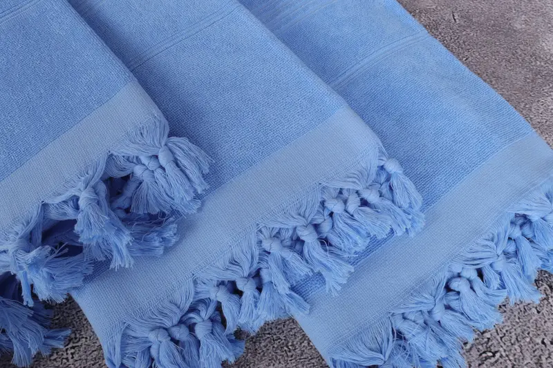 Yoga Towel, Memorial Gift, Monogram Towels, Lightweight Turkish towel, Bachelorette Party Gift, Bridesmaid Gifts, 70x36 Cotton Striped Terry Towel - 5
