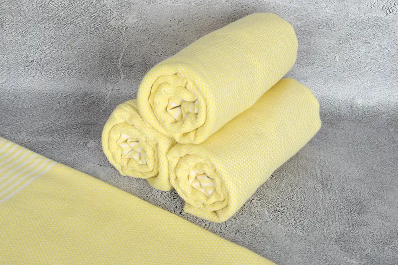 Bridesmaid Gift Towel, Beach Wedding Favor, Organic towel, Bulk Order Towel, 68x32 Cotton Striped Towel, Personalized Gift For Her, Quick-dry towel - 8