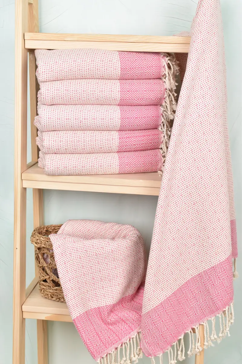 Organic towel, Best Beach Towel, Bachelorette Party Items, 70x40 Cotton Diamond Towel, Personalized Towel, Custom Beach Towels, Christmas Gift - 3