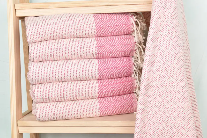 Organic towel, Best Beach Towel, Bachelorette Party Items, 70x40 Cotton Diamond Towel, Personalized Towel, Custom Beach Towels, Christmas Gift - 2