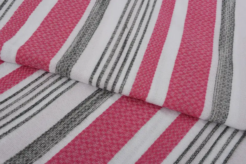 Turkish Towel Beach, Gym Towel, 70x40 Cotton Striped Towel, Scarf Towel, Housewarming Gift, Best Friend Christmas Gift, Turkish towel, Organic Towel - 5