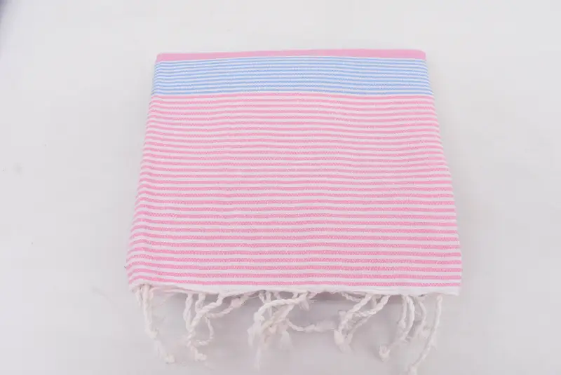 Holiday Towel, Valentines Day Gift Idea, Scarf Towel, Turkish beach towel, Absorbent towel, 68x40 Cotton Striped Towel, Personalized Bridesmaid Gift - 6