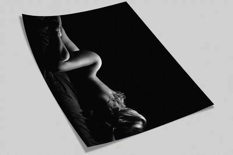 Wall Paper Peel and Stick, , Paper Wall Art, 3d Wall Paper, Sexy Woman Wall Art, Sensual Photo Wall Paper, Bedroom Wall Art, Mature Art - 2