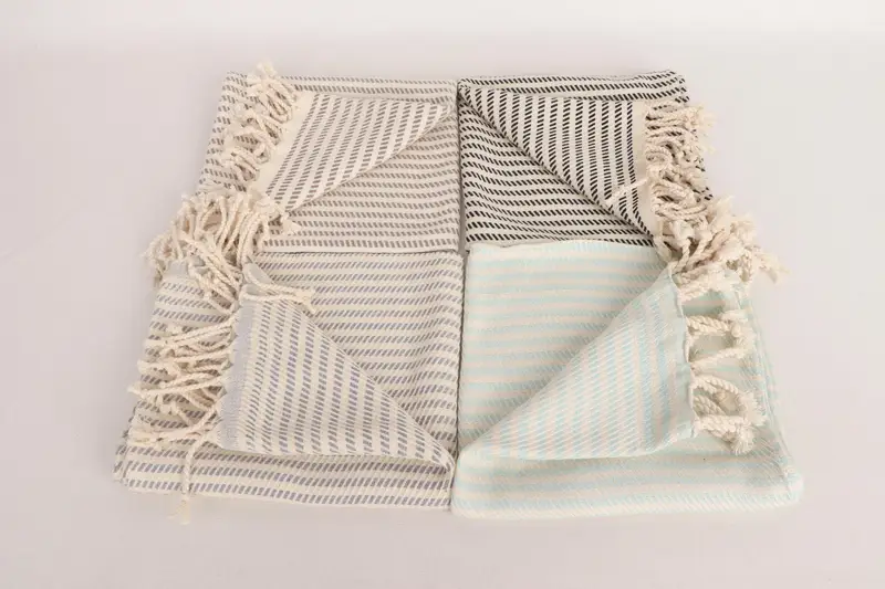 Turkish Hand Towel, Wedding Gift, Summer Gift, Wedding Favors, Decorative Towel, Spa Towel, Bathroom Towel, 36x18 Cotton Polka Dot Towel - 4