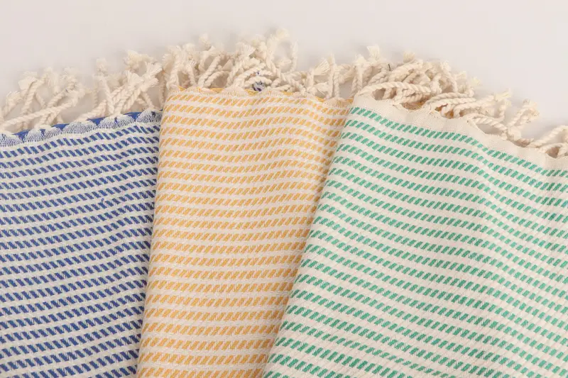 Turkish Hand Towel, Wedding Gift, Summer Gift, Wedding Favors, Decorative Towel, Spa Towel, Bathroom Towel, 36x18 Cotton Polka Dot Towel - 6