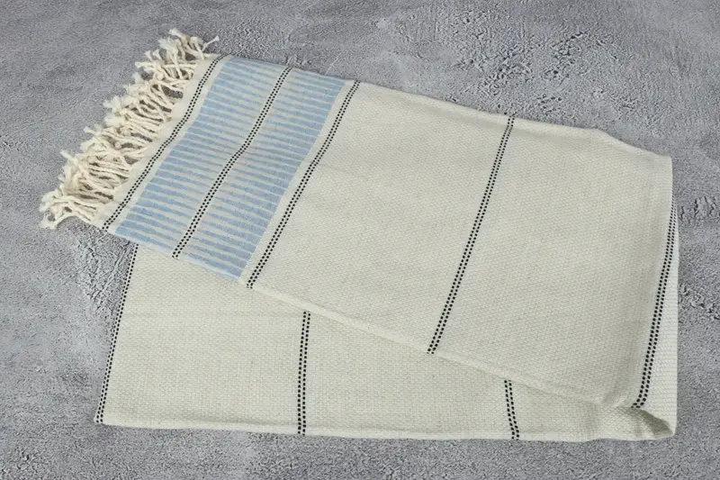 Spa Towel, Valentines Day Gift Idea, Bridesmaid Gift Towel, Housewarming Gift, Absorbent Turkish towel, Beach Size Towel, 70x40 Linen Striped Towel - 6