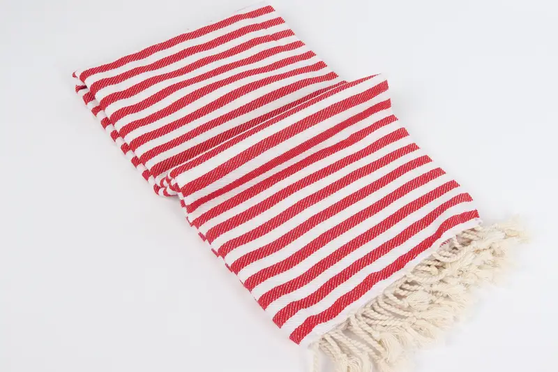 Cotton towel, Gifts For Him, 70x40 Cotton Striped Towel, Gift For Her, Best lightweight Turkish towel for travel USA, Boyfriend Christmas Gift - 6
