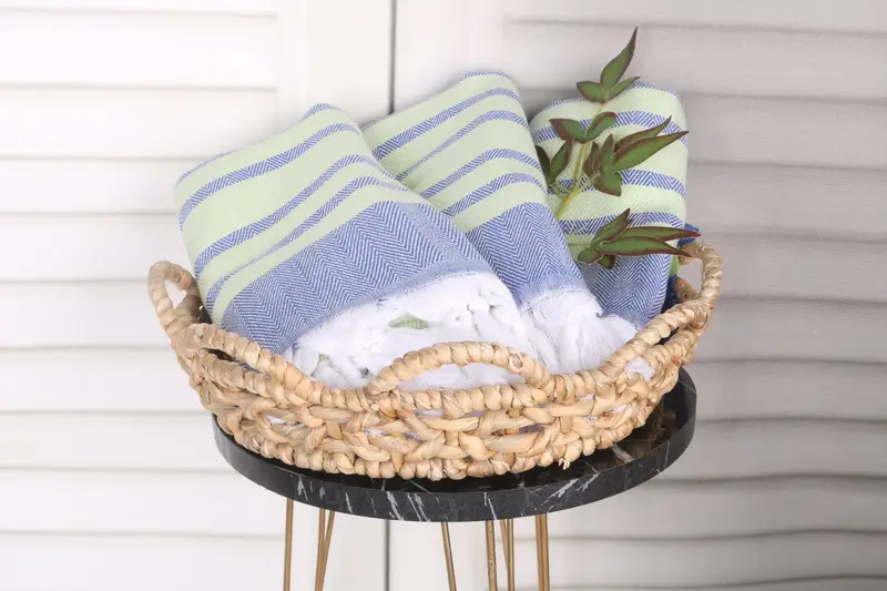 Friends Beach Towel, 64x40 Cotton Chevron Towel, Turkish Towel Beach, Best Friend Christmas Gift, Luxury towel, Unique Wedding Gift, Bath towel - 5