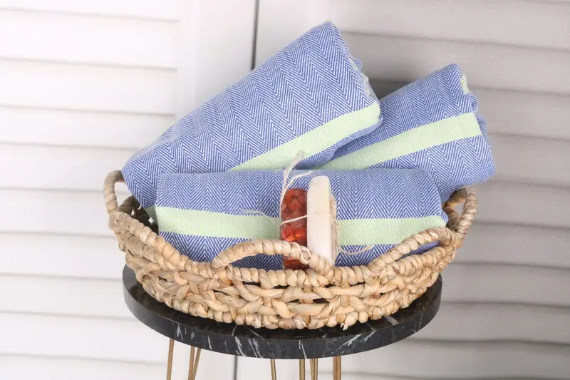 Friends Beach Towel, 64x40 Cotton Chevron Towel, Turkish Towel Beach, Best Friend Christmas Gift, Luxury towel, Unique Wedding Gift, Bath towel - 4