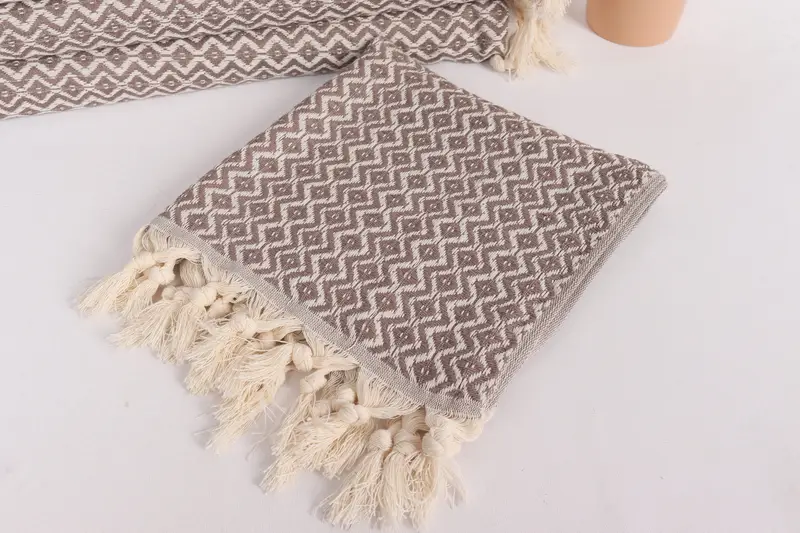 Bachelorette Party Gifts Bridesmaids, 36x18 Cotton Diamond Towel, Wedding Gift, Monogram Kitchen Towel, Monogrammed Hand Towel, Maid Of Honor Gift - 5
