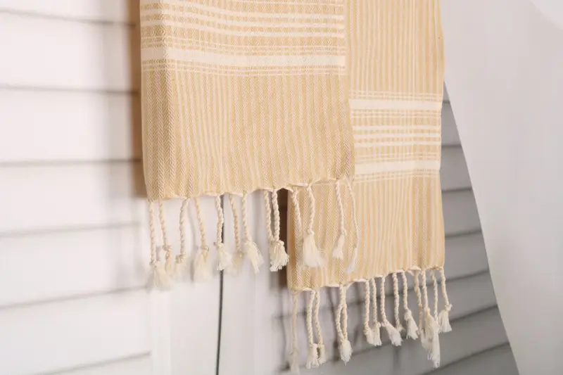 Merry Christmas Gifts, Small Bath Towels, 40x18 Cotton Striped Towel, Custom Hand Towel, Custom Name Towel, Spa Towel, Turkish Hand Towel, Gym Towel - 8