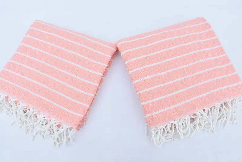 Bridal Shower Favor, Custom Wedding Towel, 70x40 Cotton Striped Towel, Sand-resistant towel, Large Turkish Towel, Bachelorette Party Gift - 4