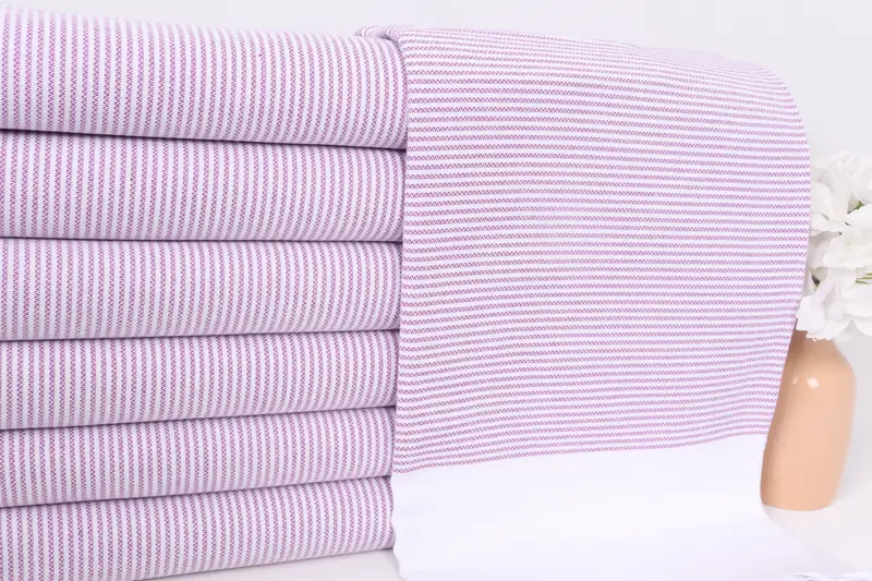 Valentines Day Gift For Him, Girls Weekend Favors, Gift For Him, Fouta towel, Turkish Towel Monogram, Bridal Shower Gift, 70x40 Cotton Striped Towel - 2