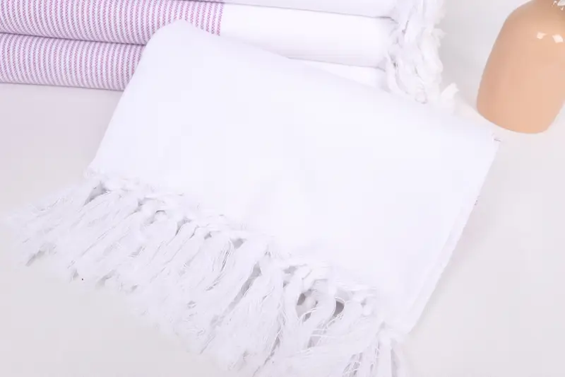 Valentines Day Gift For Him, Girls Weekend Favors, Gift For Him, Fouta towel, Turkish Towel Monogram, Bridal Shower Gift, 70x40 Cotton Striped Towel - 4