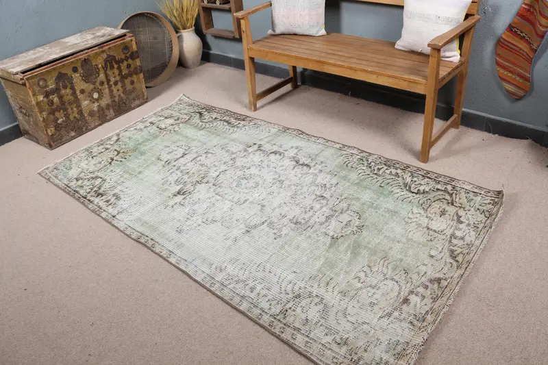 Alfombra camuflaje verde 118x219 cm Chic Decor