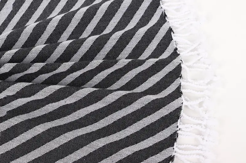 Personalized Turkish Towel, Absorbent towel, 70x40 Cotton Striped Towel, Turkish beach towel, Girls Weekend Getaways Ideas, Embroidery Towels - 8