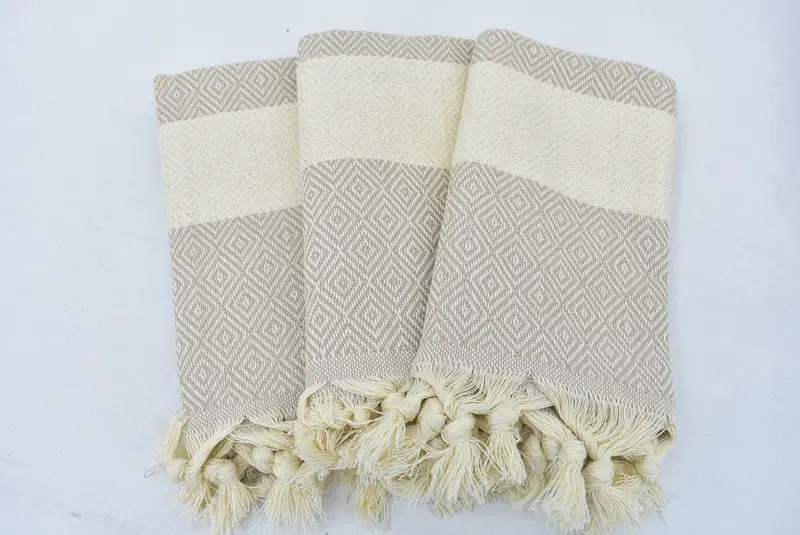 Toalla de cocina de monograma, regalo hecho a mano, favores de boda, regalo de boda, toalla navideña, toalla con nombre, toalla de baño, toalla de diamante de algodón 36x20 - 5