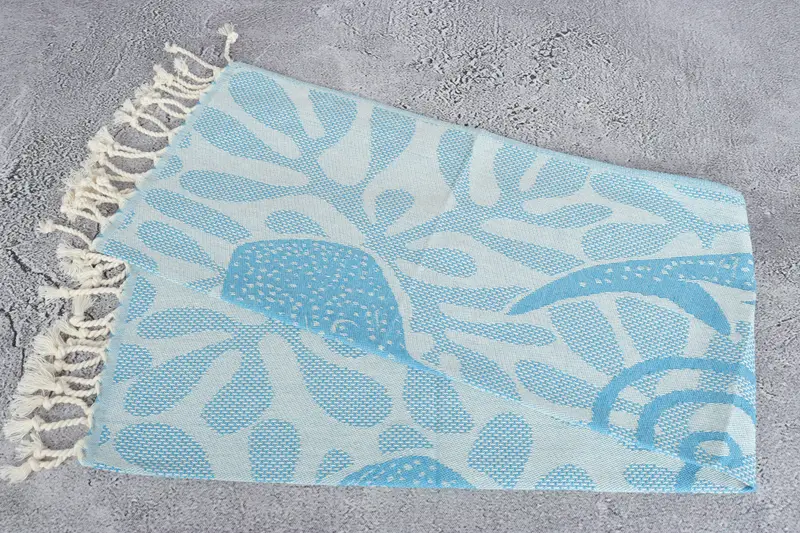 Personalized Kitchen Towel, 40x18 Cotton Whale Design Towel, Wedding Hand Made Gift, Monogrammed Hand Towel, Turkish Hand Towel, Bridesmaid Favors - 7