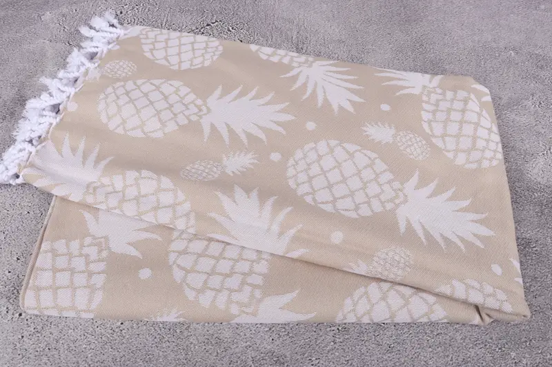 Girl Trip Party Favor, Personalize Gift, Wedding Gifts Towel, Bridal Shower Gift, Personalized Turkish Towel, 70x36 Cotton Pineapple Design Towel - 7