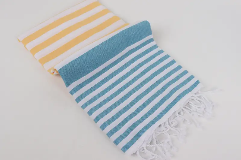 Bachelorette Party Gift, Beach Towel Gift, Turkish bath towel, Organic Towel, Personalized Wedding Gift For Couple, 68x36 Cotton Striped Towel - 6