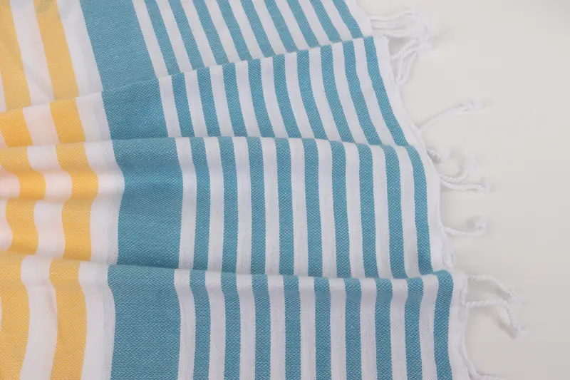 Bachelorette Party Gift, Beach Towel Gift, Turkish bath towel, Organic Towel, Personalized Wedding Gift For Couple, 68x36 Cotton Striped Towel - 8