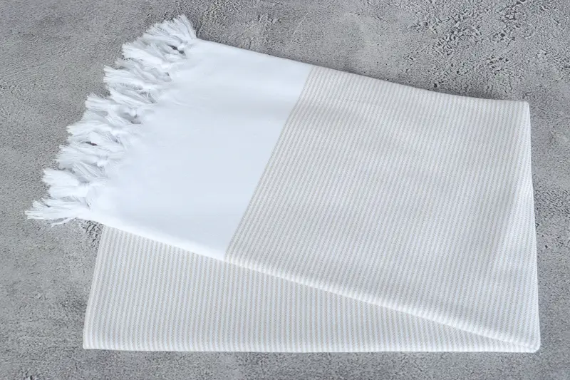 Beach Towel Gift, 70x40 Cotton Striped Towel, Wedding Towel, Bachelorette Beach Towel, Lightweight Turkish towel, Bachelor Gifts, Customized Towels - 6