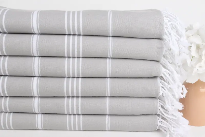 Quick-dry peshtemal, Bridesmaid Proposal Gift, 70x40 Cotton Striped Towel, Custom Beach Towel, Cotton towel, Mexico Bachelorette Party Gifts - 3